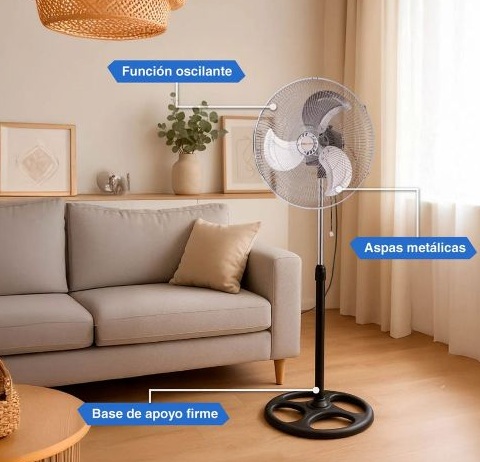 Ventilador Kanjihome 18